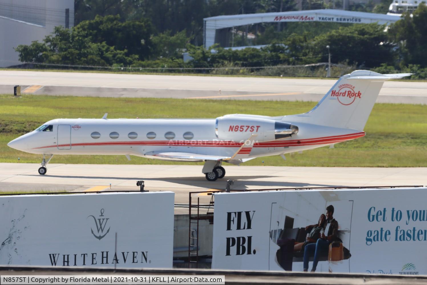 N857ST, 1998 Gulfstream Aerospace G-IV C/N 1345, FLL 2021