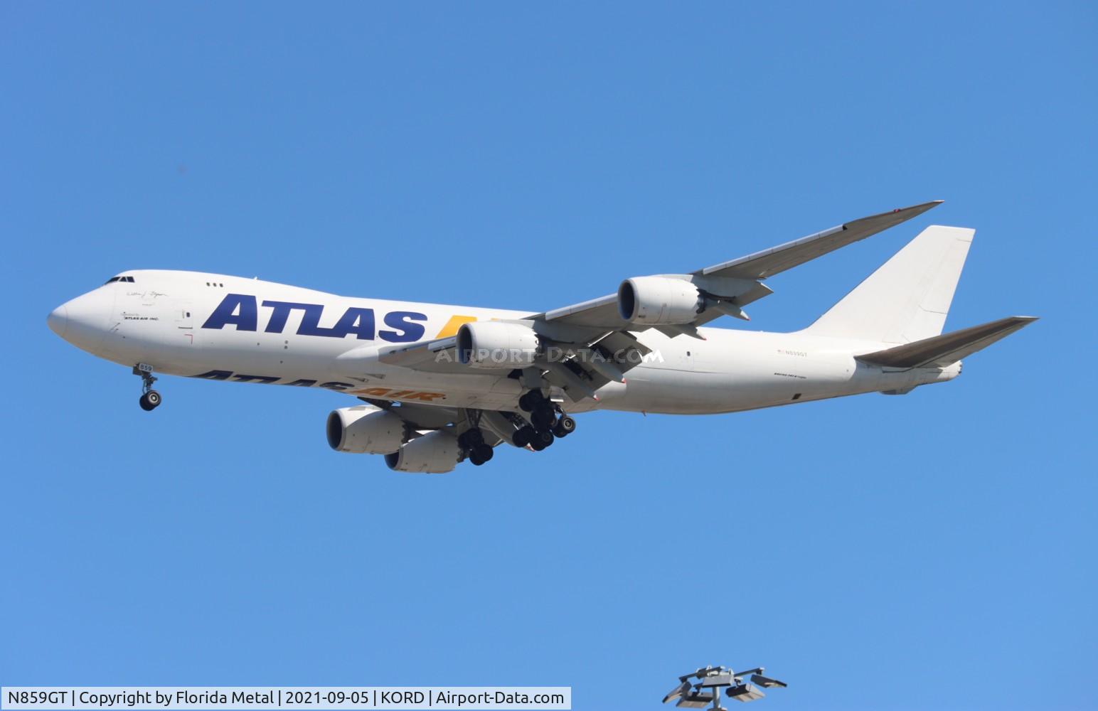 N859GT, 2015 Boeing 747-87UF C/N 62441, Atlas 747-8