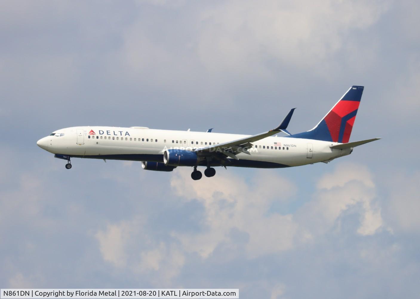N861DN, 2016 Boeing 737-932/ER C/N 31793, ATL 2021