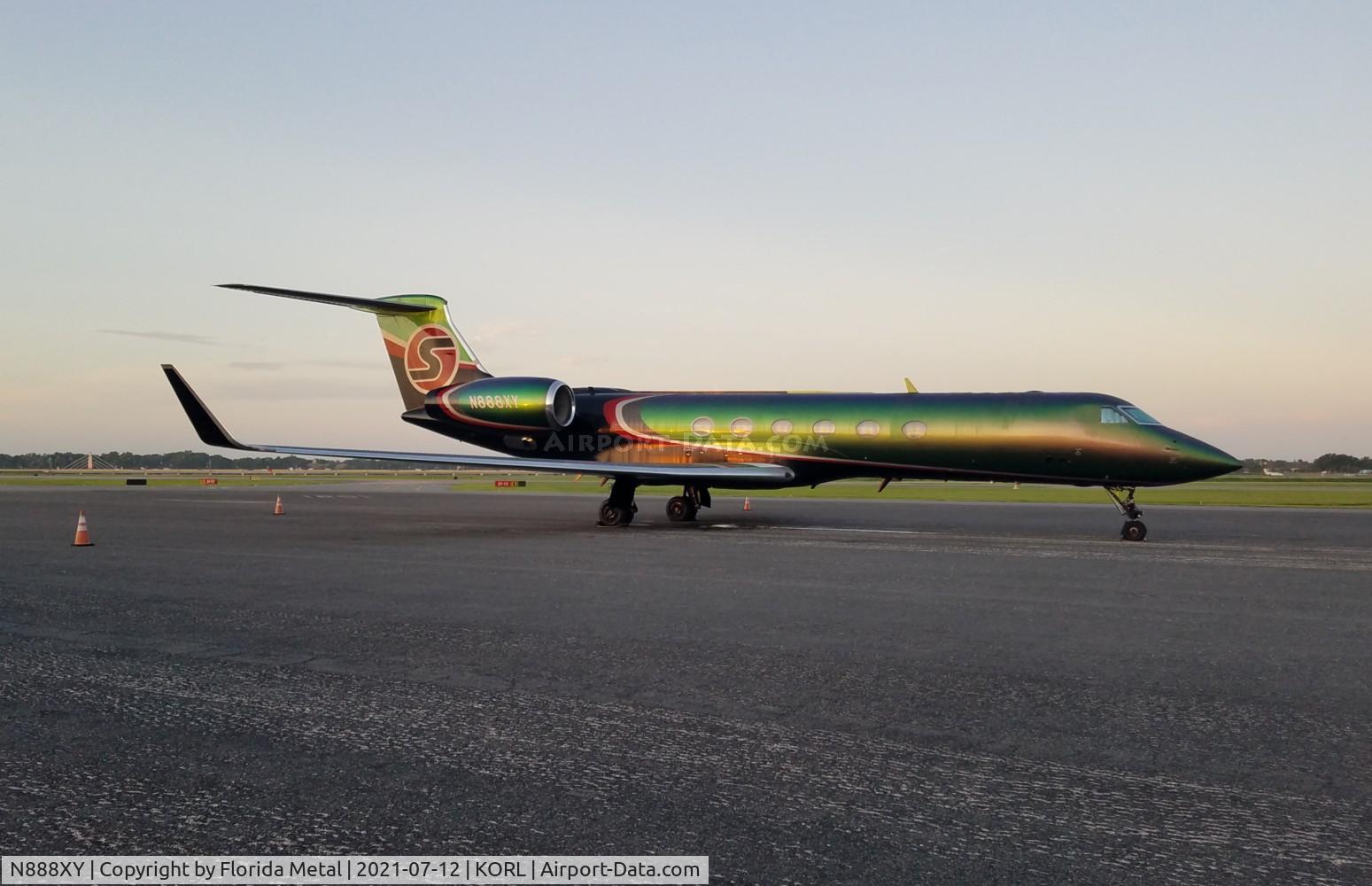 N888XY, 1997 Gulfstream Aerospace G-V C/N 509, ORL 2021