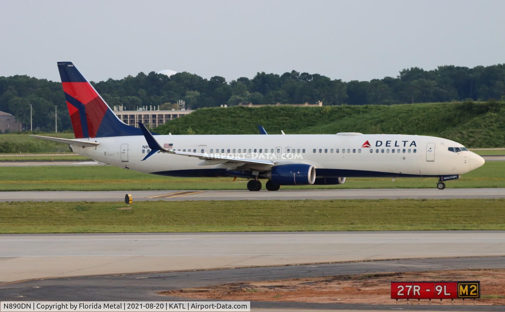 N890DN, 2018 Boeing 737-932/ER C/N 62775, ATL 2021