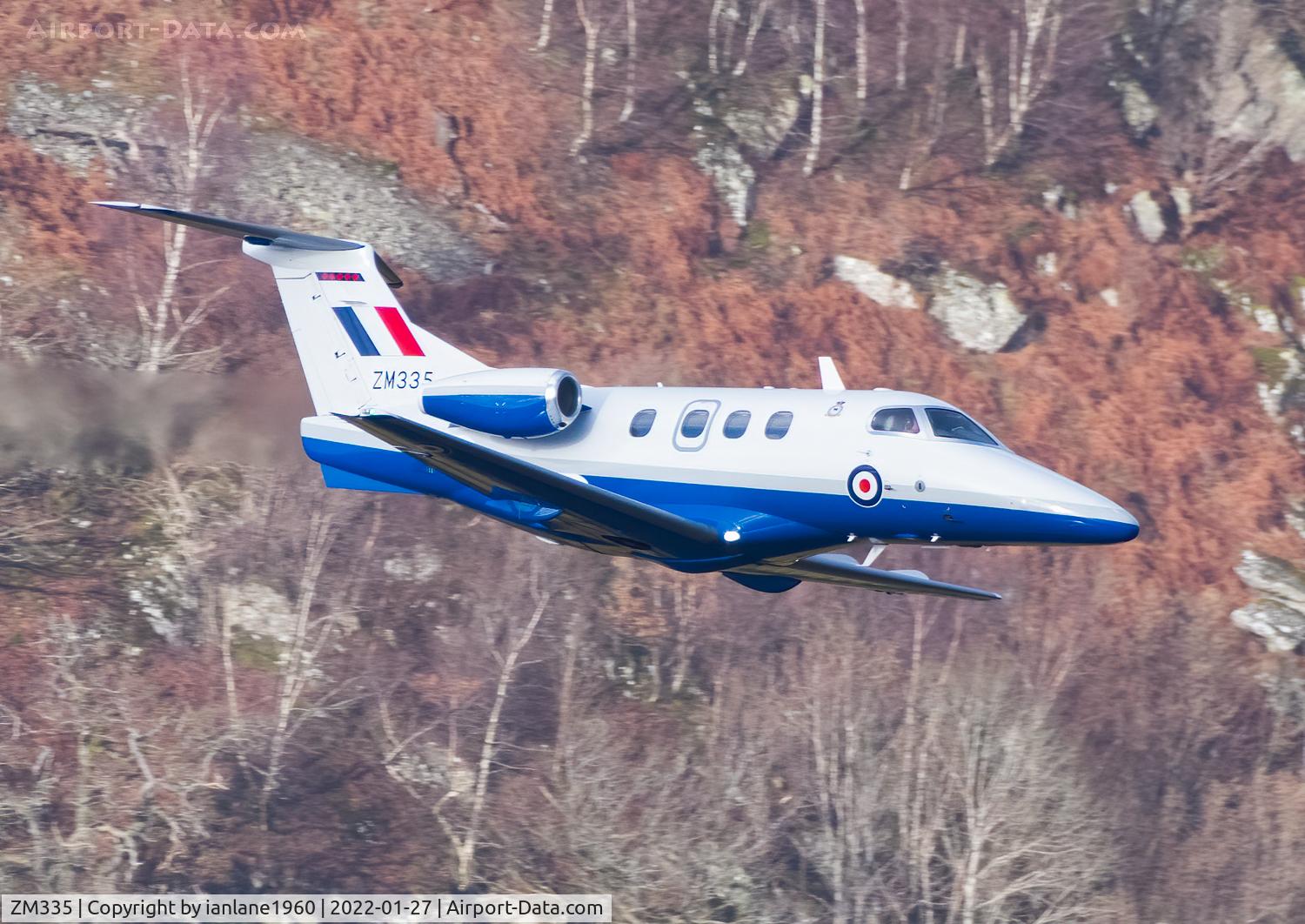 ZM335, 2017 Embraer EMB-500 Phenom 100 C/N 50000380, Low Level in Lake District