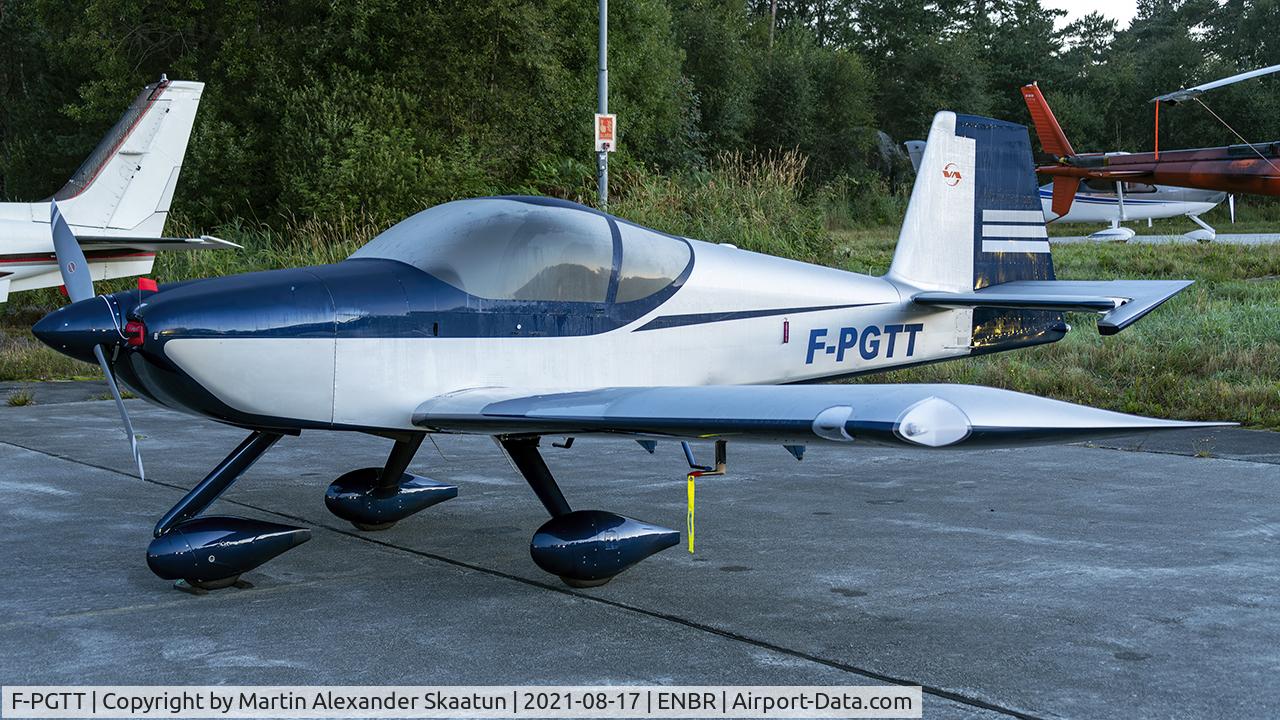 F-PGTT, Vans RV-14A C/N 140453, Parked overnight.