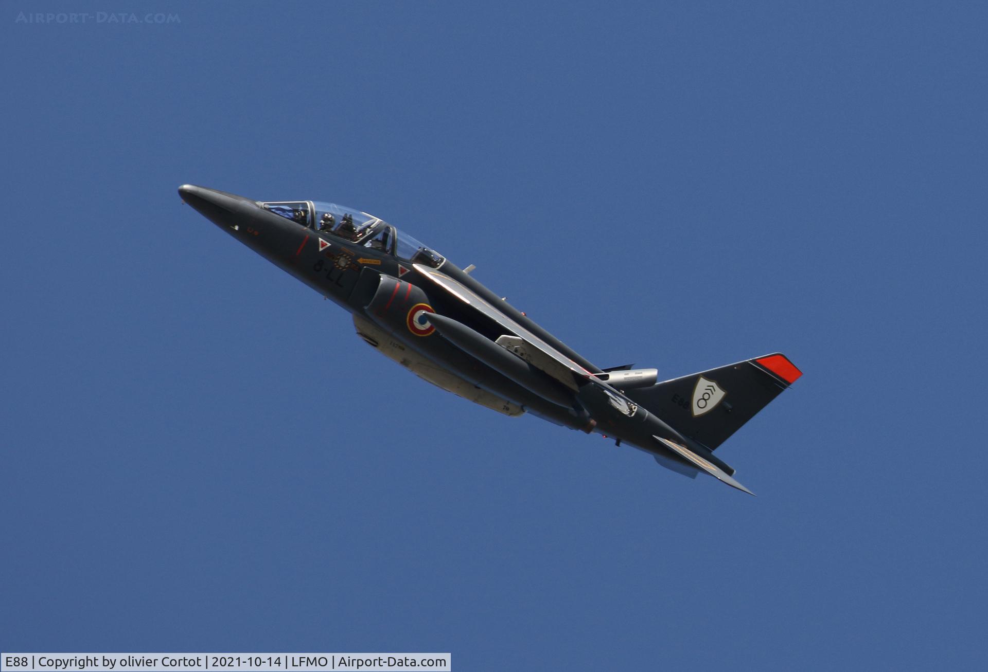 E88, Dassault-Dornier Alpha Jet E C/N E88, Now with the 8th wing of the French Air Force