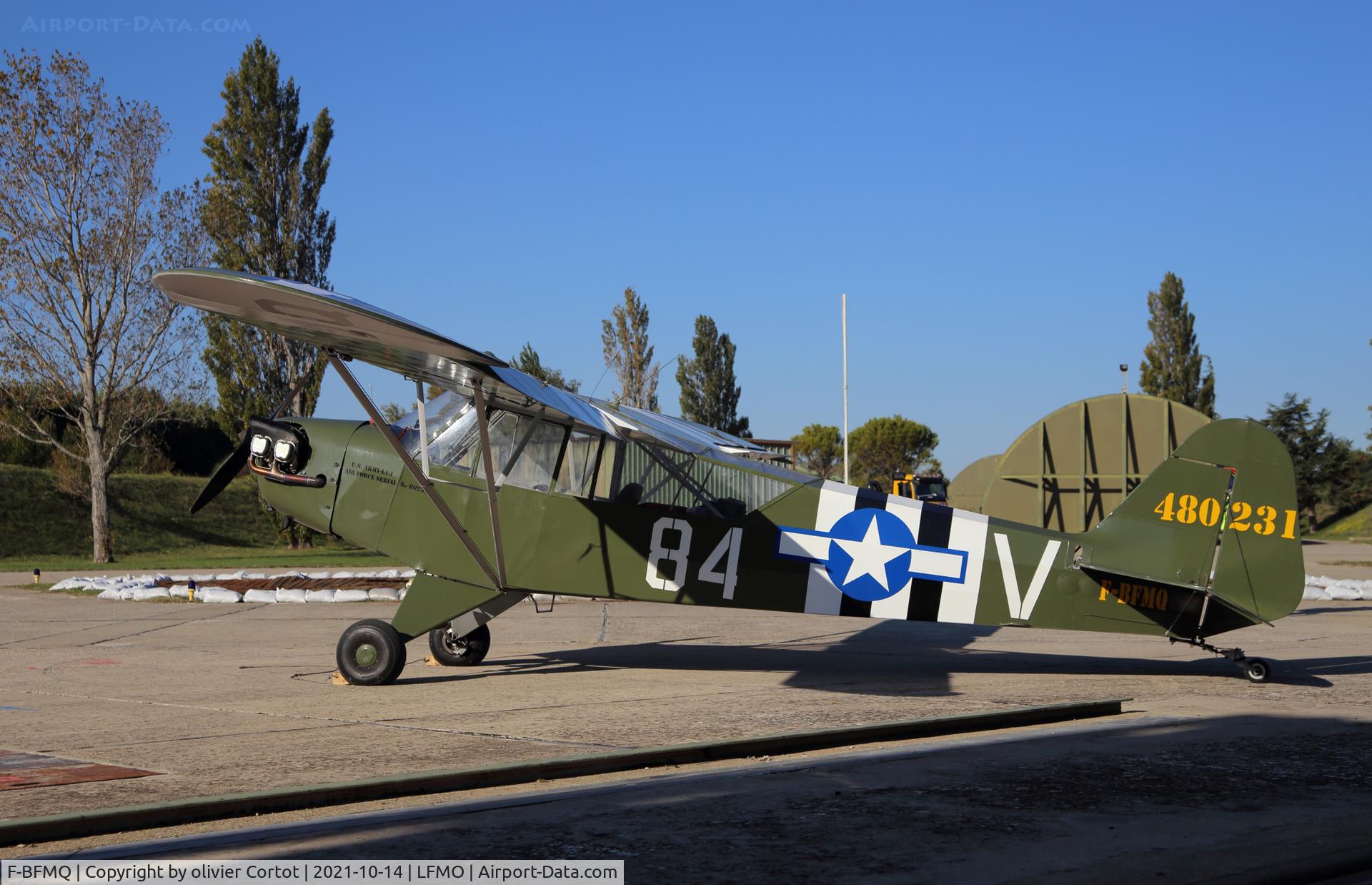F-BFMQ, 1944 Piper L-4J Grasshopper (J3C-65D) C/N 12527, oct 2021