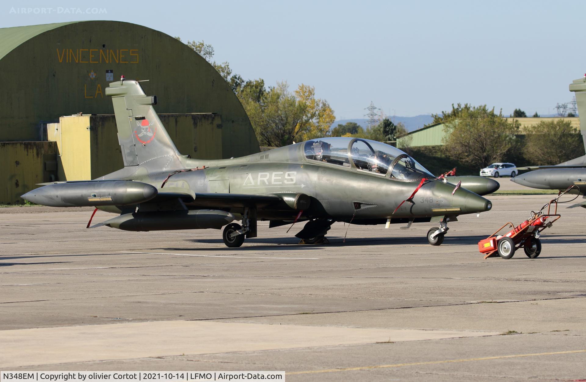 N348EM, 1991 Aermacchi MB-339CB C/N 6829/180, oct 2021