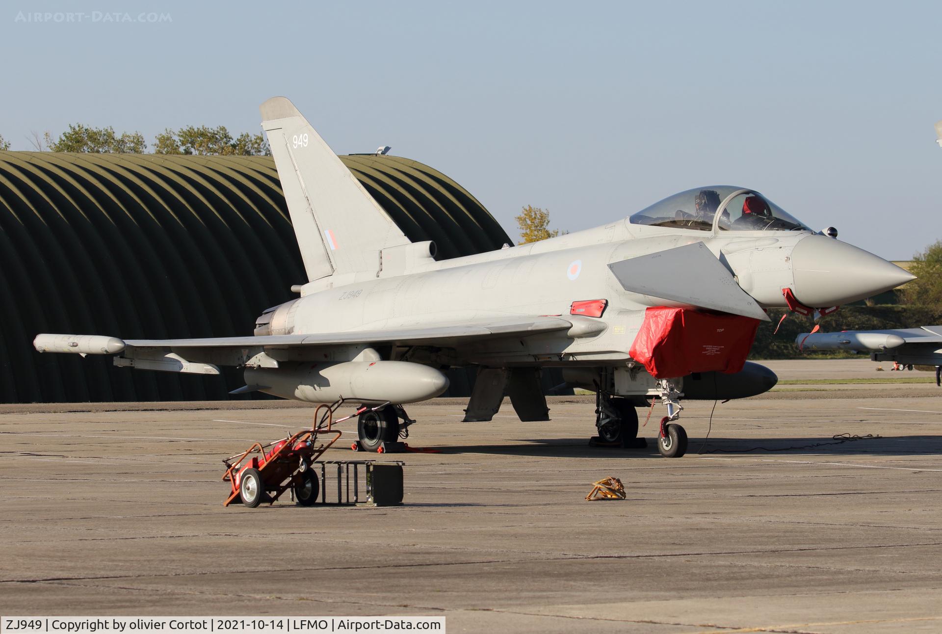 ZJ949, 2008 Eurofighter EF-2000 Typhoon FGR4 C/N BS045, oct 2021