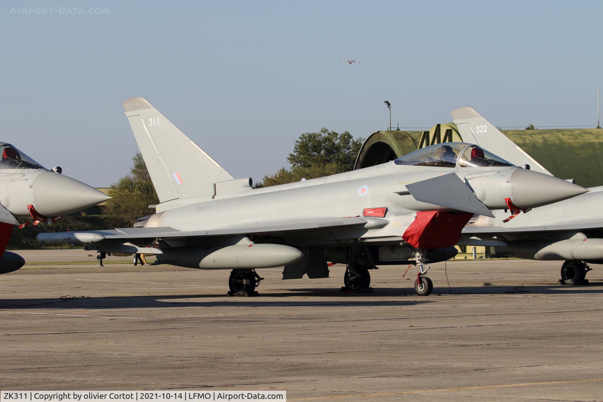 ZK311, 2010 Eurofighter EF-2000 Typhoon FGR4 C/N BS064/260, oct 2021