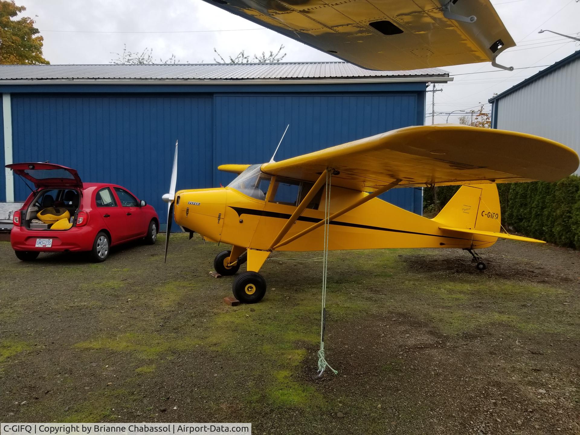 C-GIFQ, 1948 Piper PA-17 Vagabond C/N 17 93, Piper Vegabond