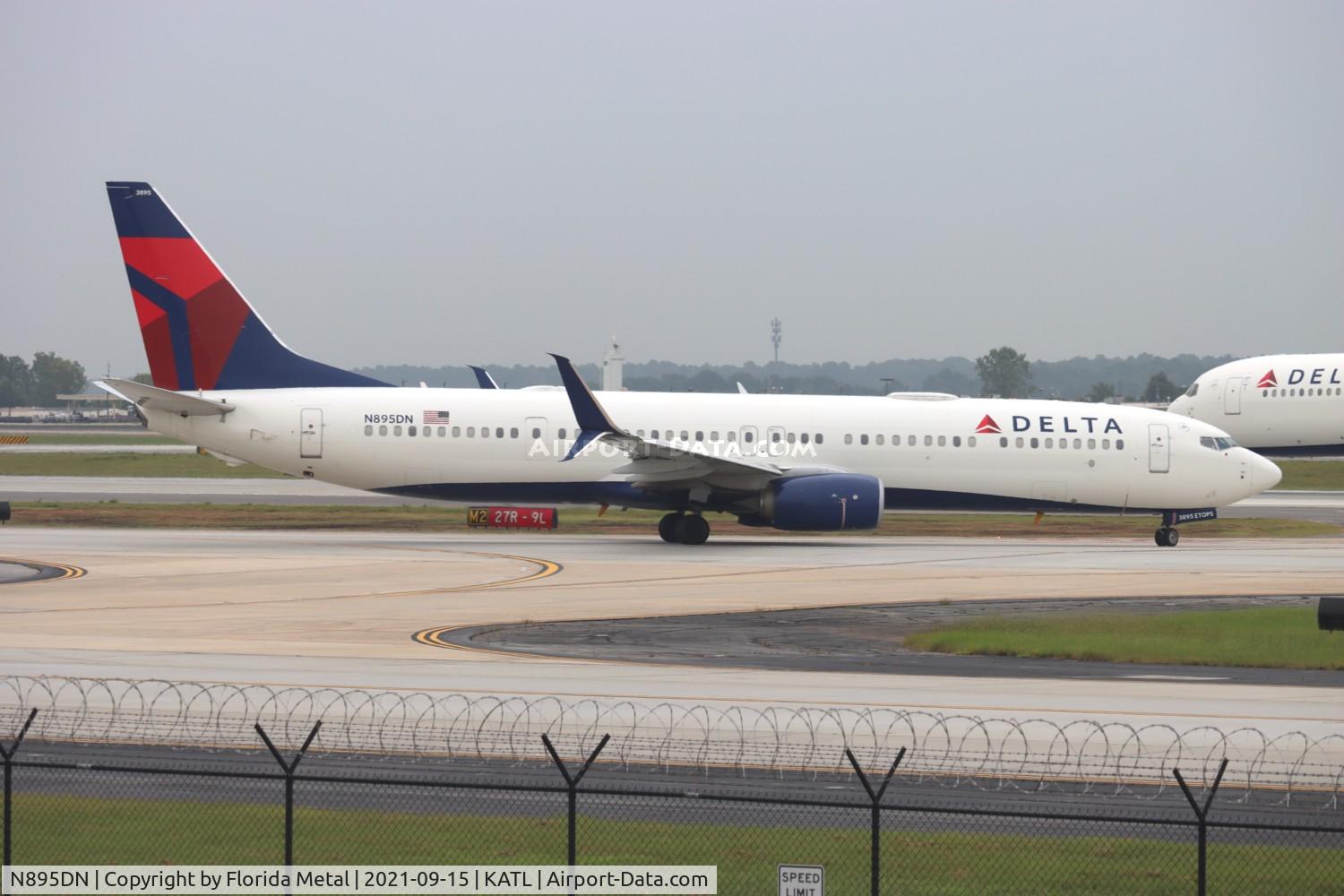 N895DN, 2018 Boeing 737-932 C/N 32003, ATL 2021