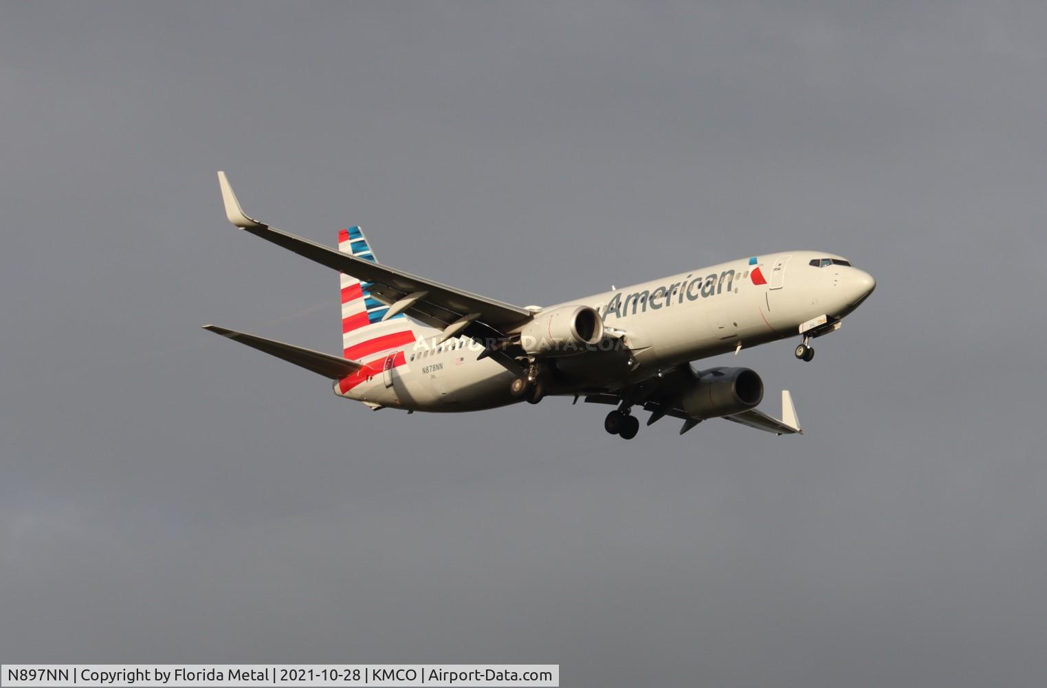 N897NN, 2012 Boeing 737-823 C/N 33318, MCO 2021