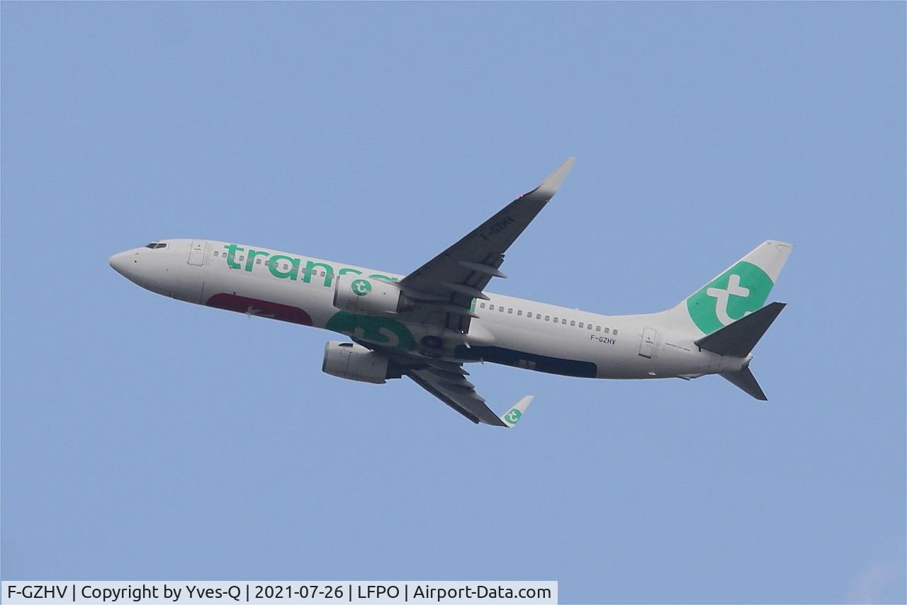 F-GZHV, 1998 Boeing 737-85H C/N 29444, Boeing 737-85H, Climbing from Rwy 24, Paris-Orly Airport (LFPO-ORY)