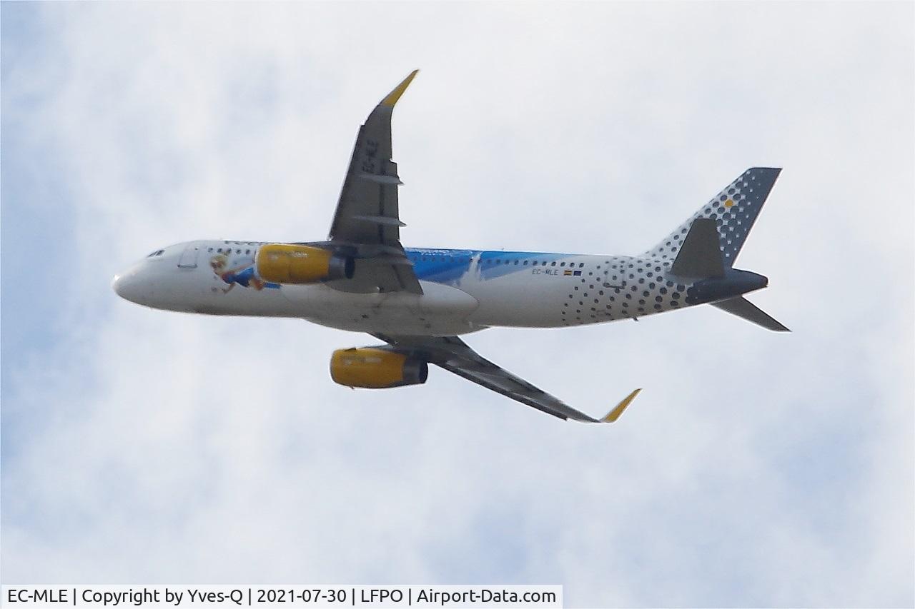 EC-MLE, 2016 Airbus A320-232 C/N 7109, Airbus A320-232, Climbing from rwy 24, Paris Orly airport (LFPO-ORY)