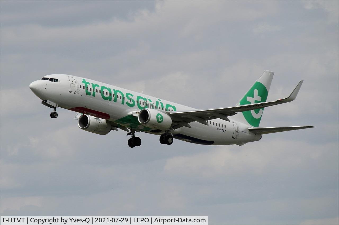 F-HTVT, 2012 Boeing 737-86J C/N 37767, Boeing 737-86J, Take off rwy 24, Paris-Orly airport (LFPO-ORY)