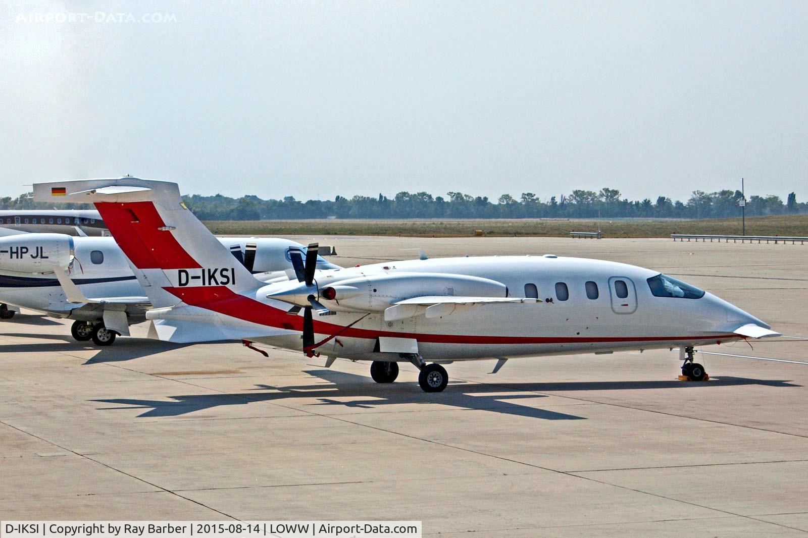 D-IKSI, 2008 Piaggio P-180 Avanti II C/N 1165, D-IKSI   Piaggio P-180 Avanti II [1165] (Kroschke Sign Intl GmbH) Vienna-Schwechat~OE 14/08/2015