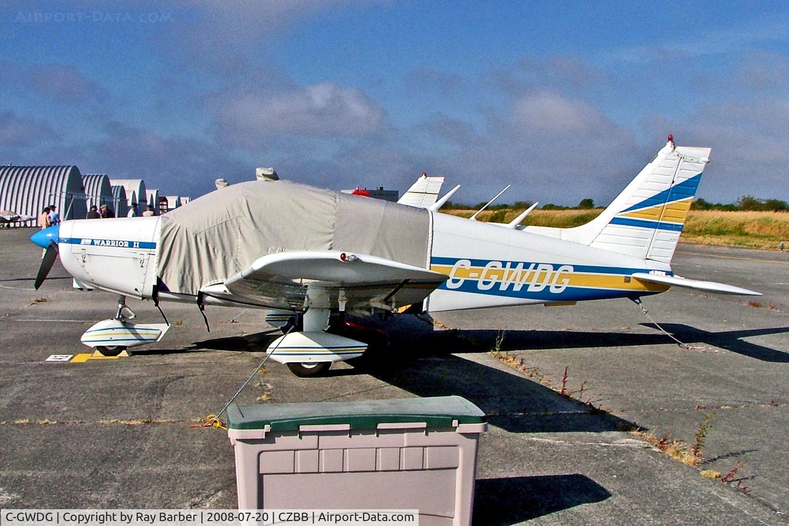 C-GWDG, 1977 Piper PA-28-161 C/N 28-7716009, C-GWDG   Piper PA-28-161 Warrior II [28-7716009] Boundary Bay~C 20/07/2008