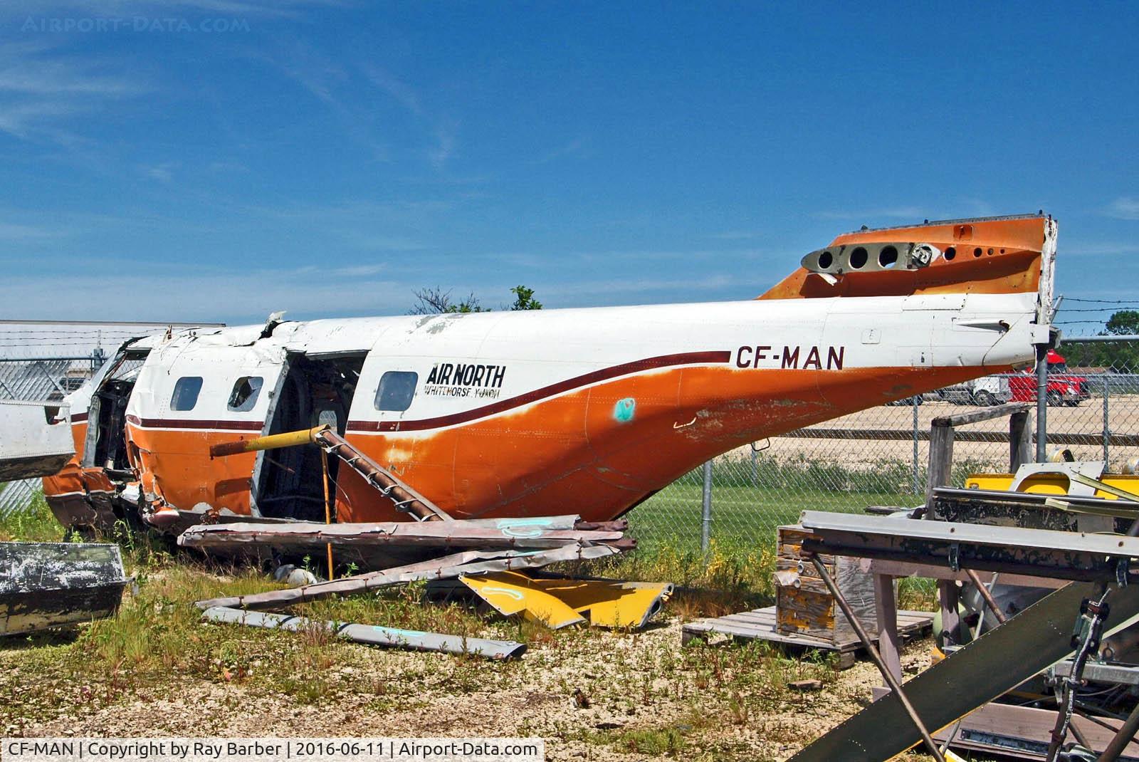 CF-MAN, Fairchild F11-2 Husky C/N 9, CF-MAN   Fairchild F-11-2 Husky [9] (Ex Air North / Royal Aviation Museum of Western Canada) Winnipeg-near St Andrews Airport~C 11/06/2016