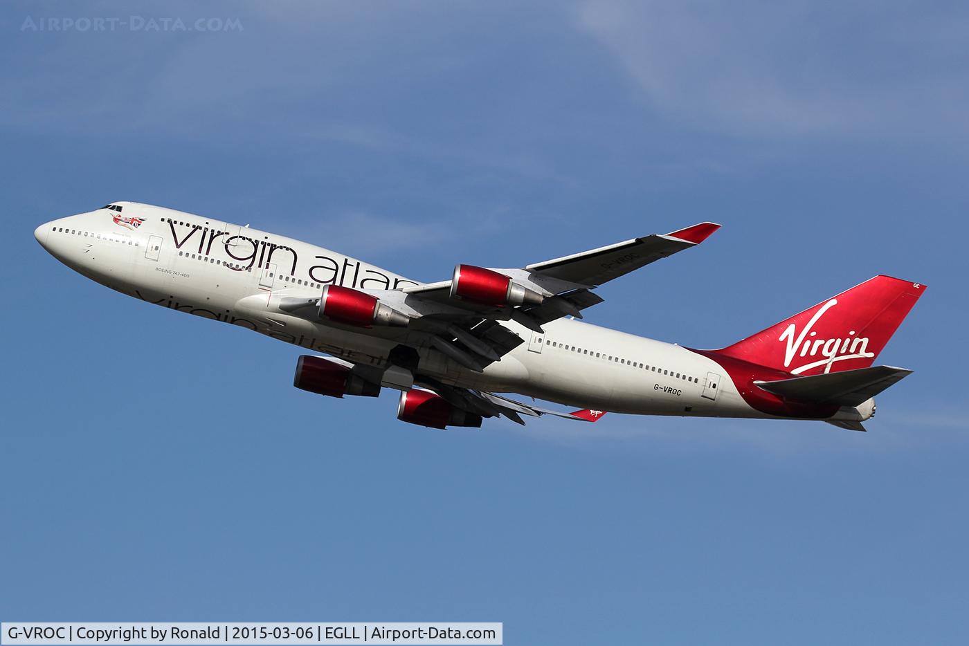 G-VROC, 2003 Boeing 747-41R C/N 32746, at lhr