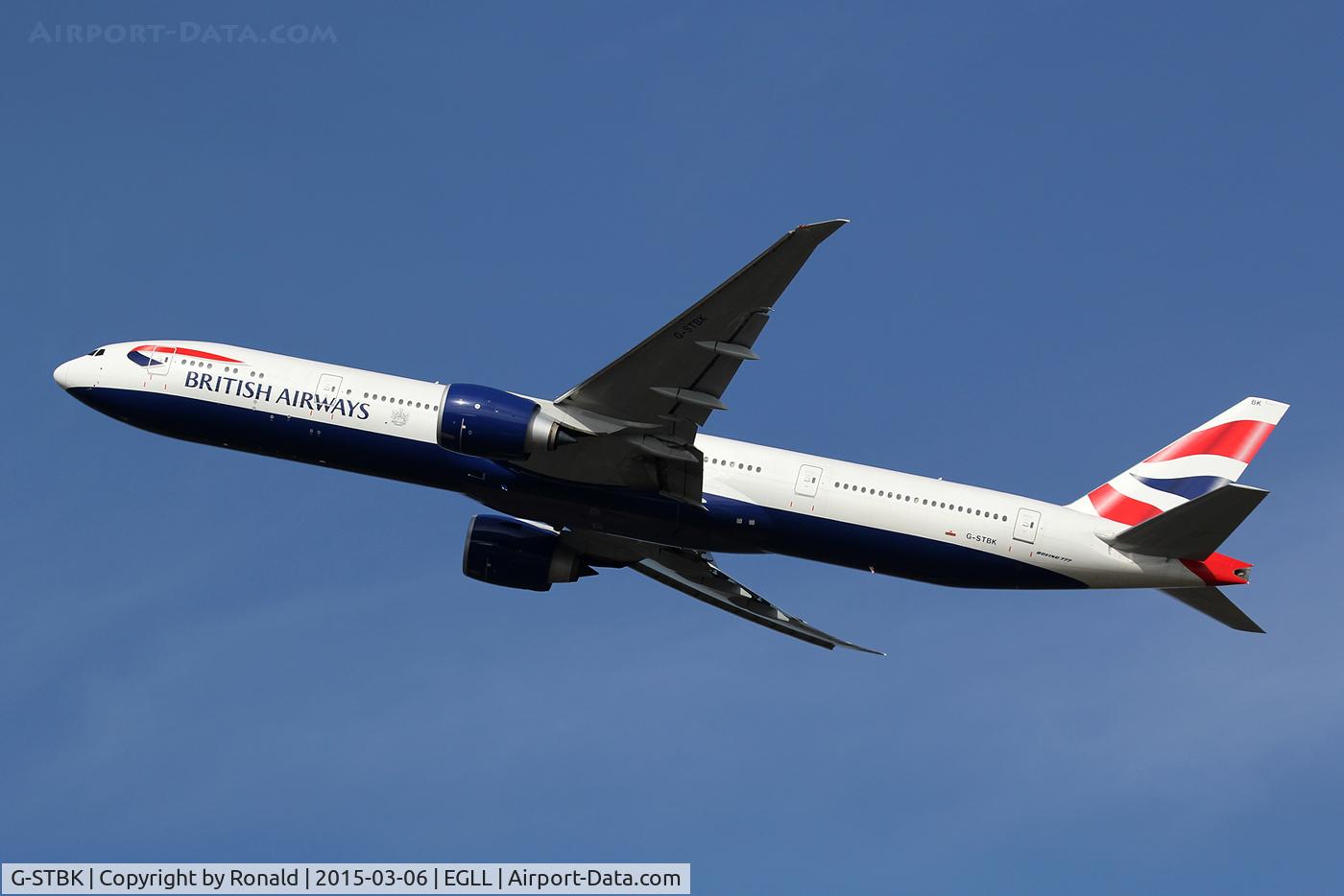 G-STBK, 2014 Boeing 777-336/ER C/N 42121, at lhr