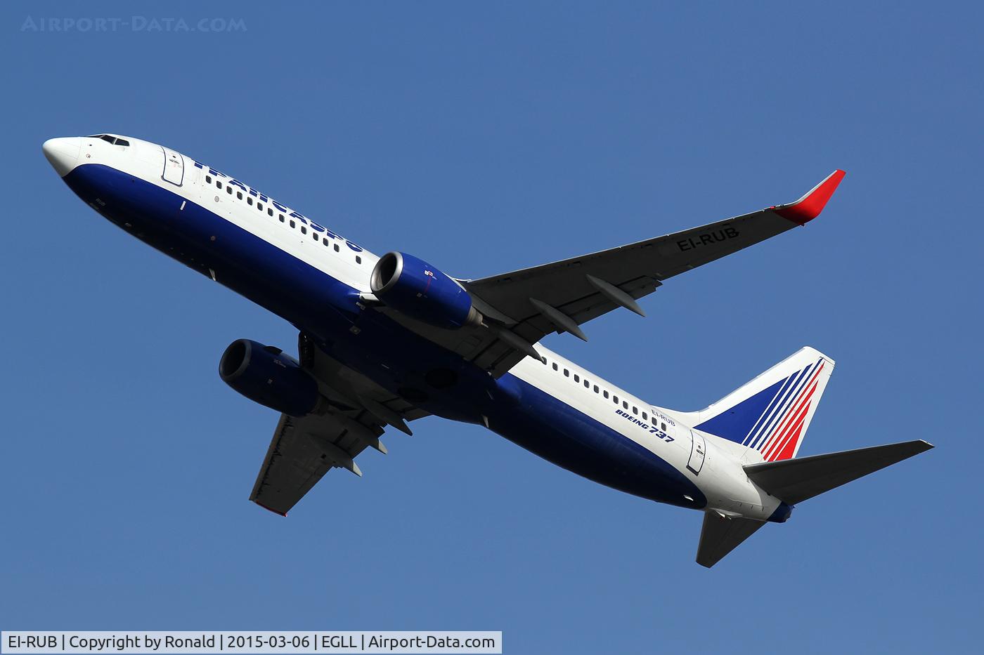 EI-RUB, 2007 Boeing 737-85P C/N 33982, at lhr