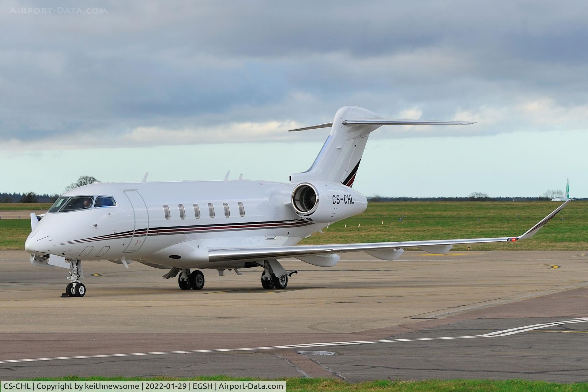 CS-CHL, 2021 Bombardier Challenger 350 (BD-100-1A10) C/N 20893, Arriving at Norwich from Mykonos.