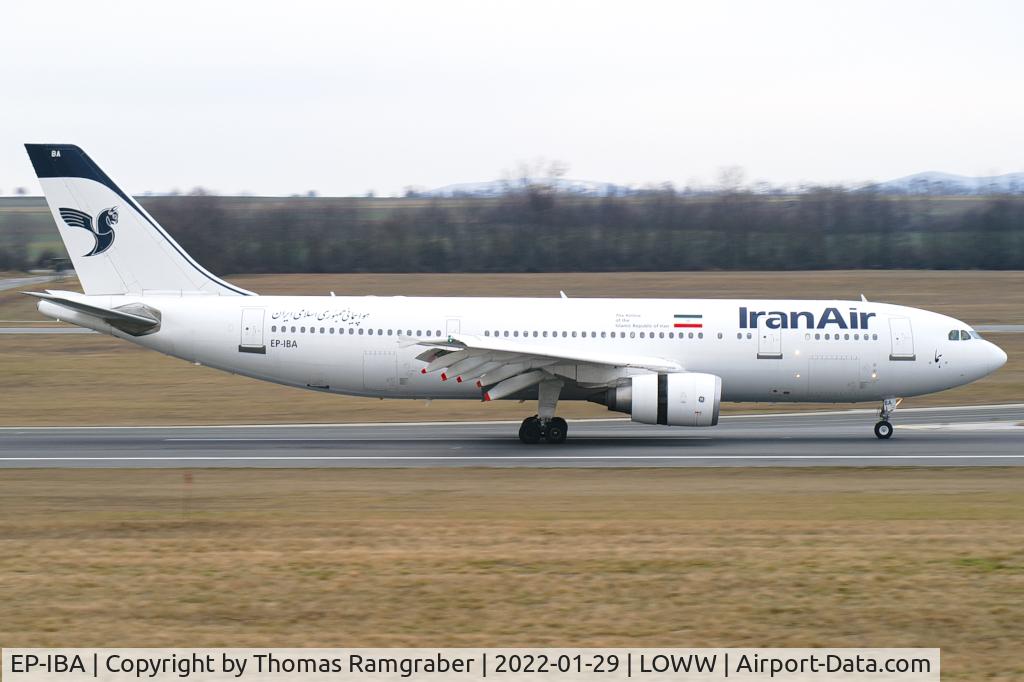 EP-IBA, 1993 Airbus A300B4-605R C/N 723, Iran Air Airbus A300-605R