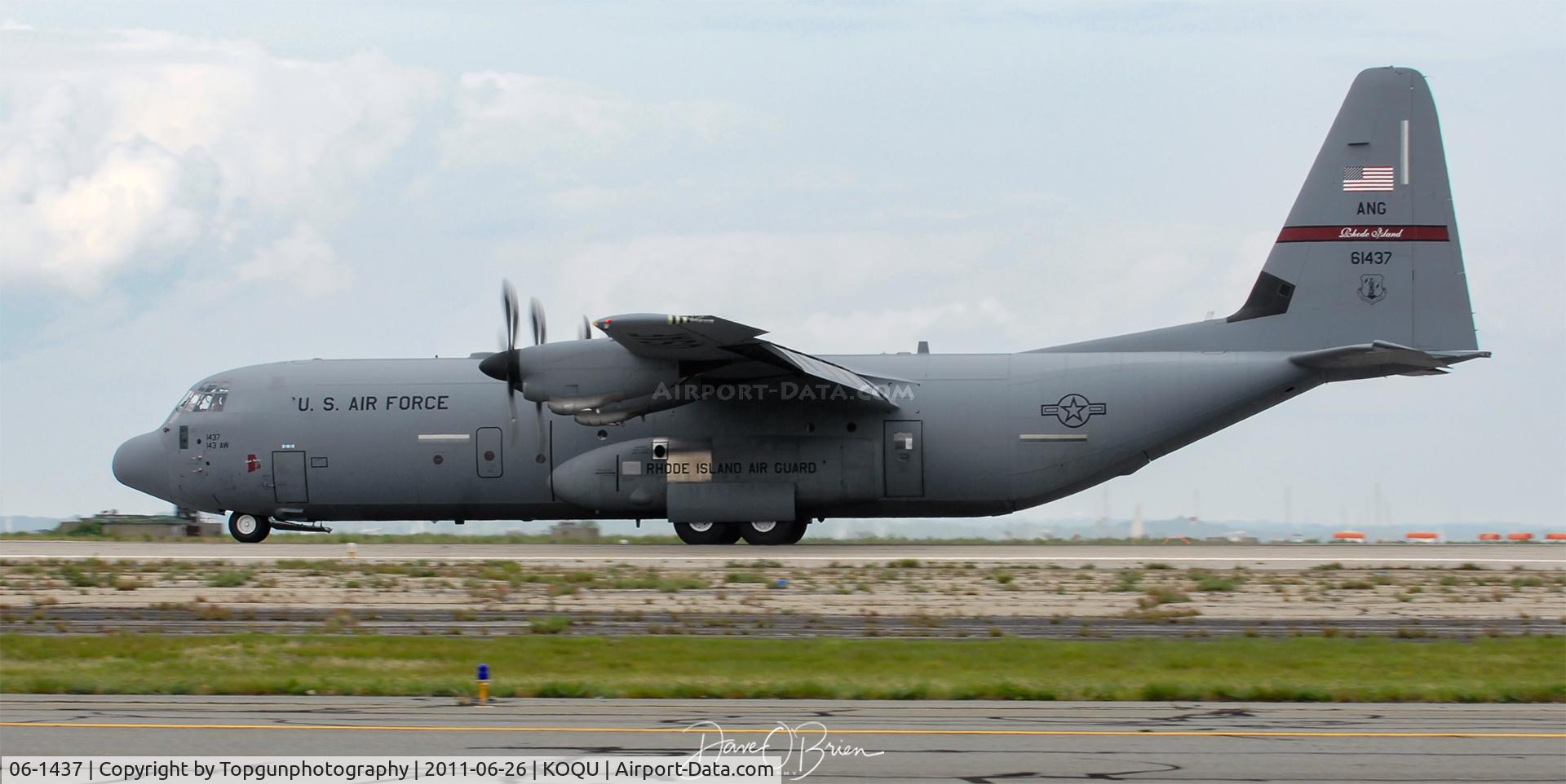 06-1437, 2007 Lockheed Martin C-130J-30 Super Hercules C/N 382-5586, Combined Arms Demo Herc lands