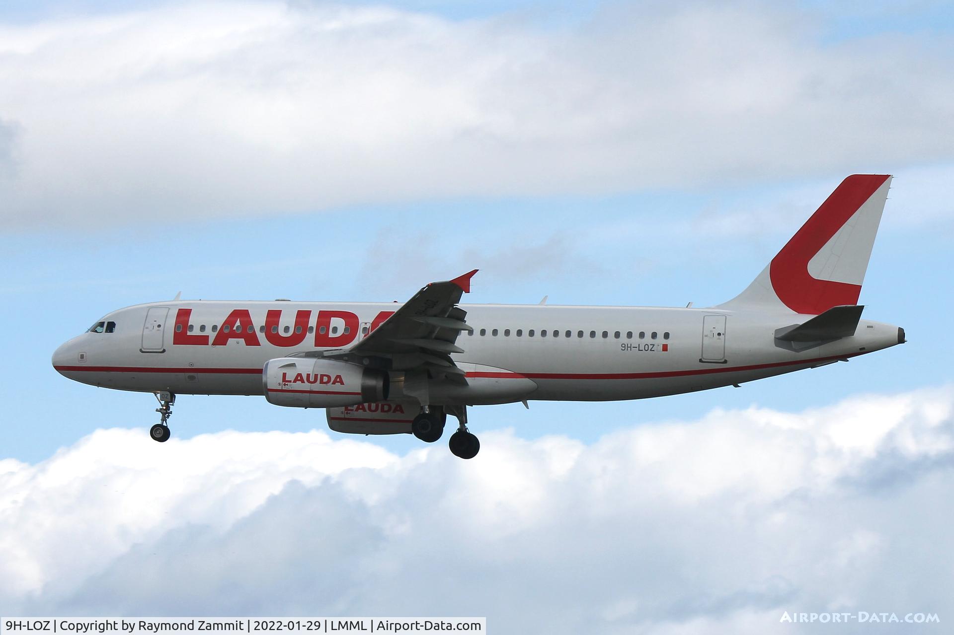 9H-LOZ, 2006 Airbus A320-232 C/N 2838, A320 9H-LOZ Lauda Europe