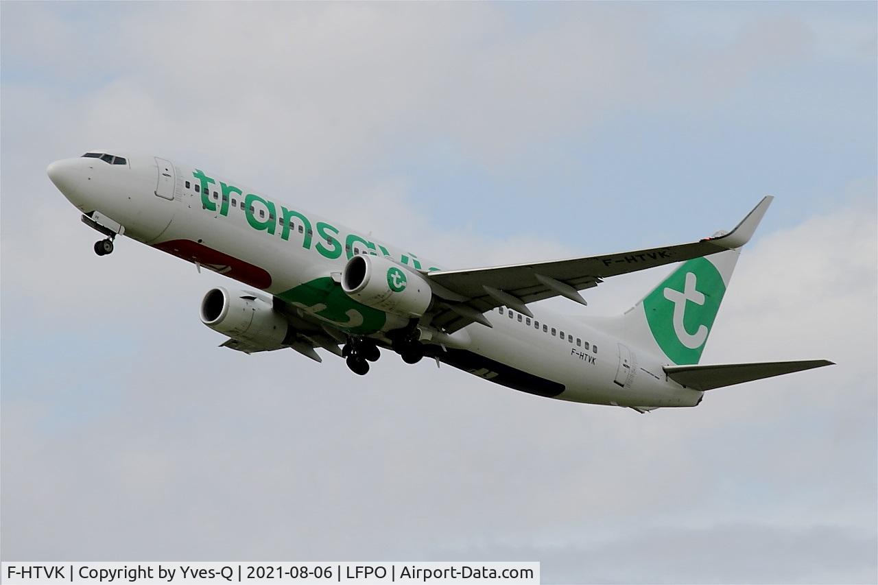 F-HTVK, 2008 Boeing 737-84P C/N 2570, Boeing 737-84P, Take off rwy 24, Paris Orly airport (LFPO-ORY)