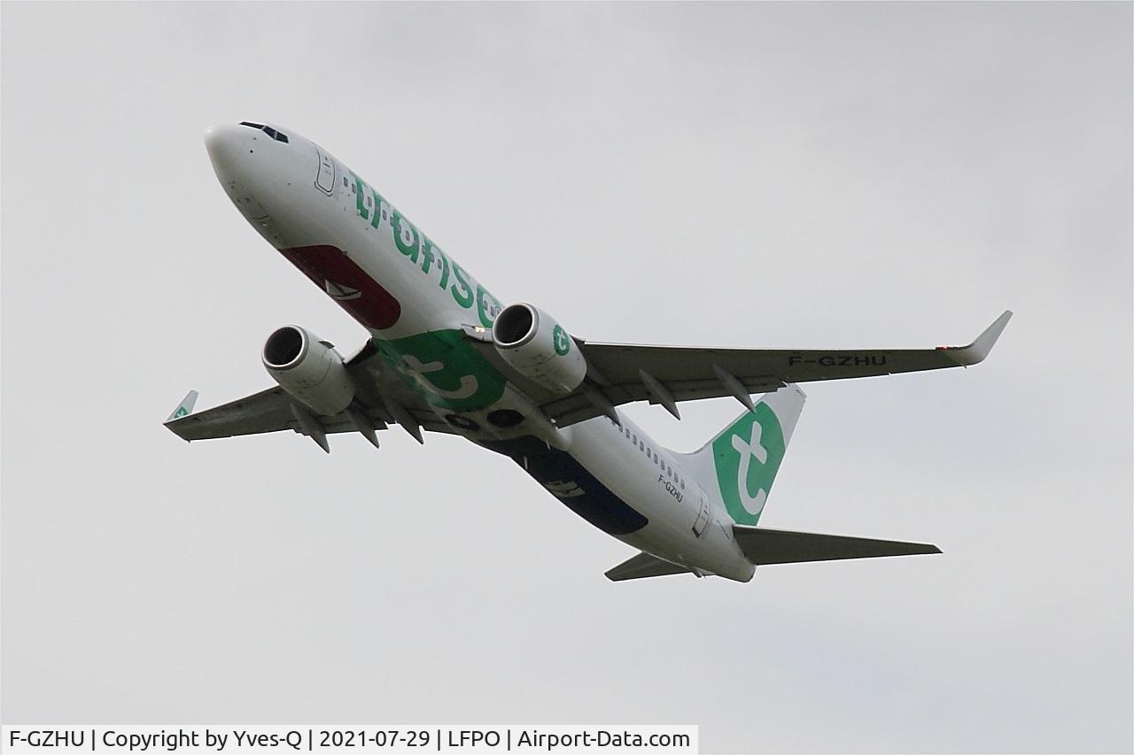 F-GZHU, 2015 Boeing 737-8K2 C/N 41352, Boeing 737-8K2, Climbing from rwy 24, Paris Orly airport (LFPO-ORY)