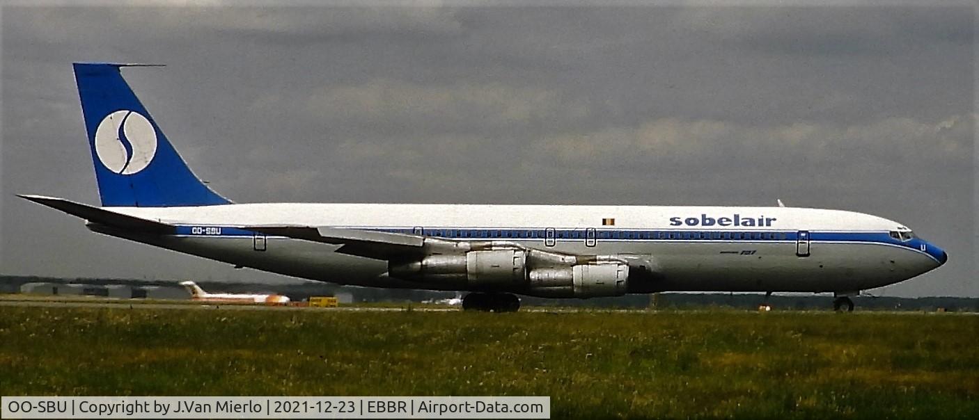 OO-SBU, 1967 Boeing 707-373C (E-8C J-STARS) C/N 19442, Slide scan