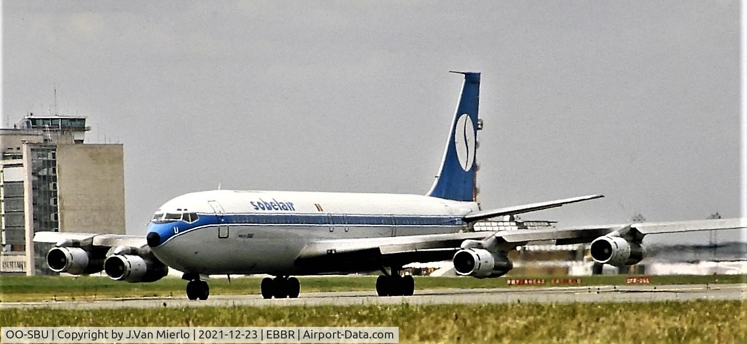 OO-SBU, 1967 Boeing 707-373C (E-8C J-STARS) C/N 19442, Slide scan