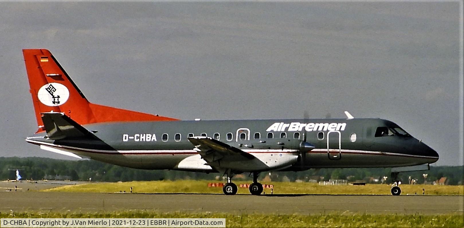 D-CHBA, 1989 Saab 340A C/N 340A-141, Slide scan