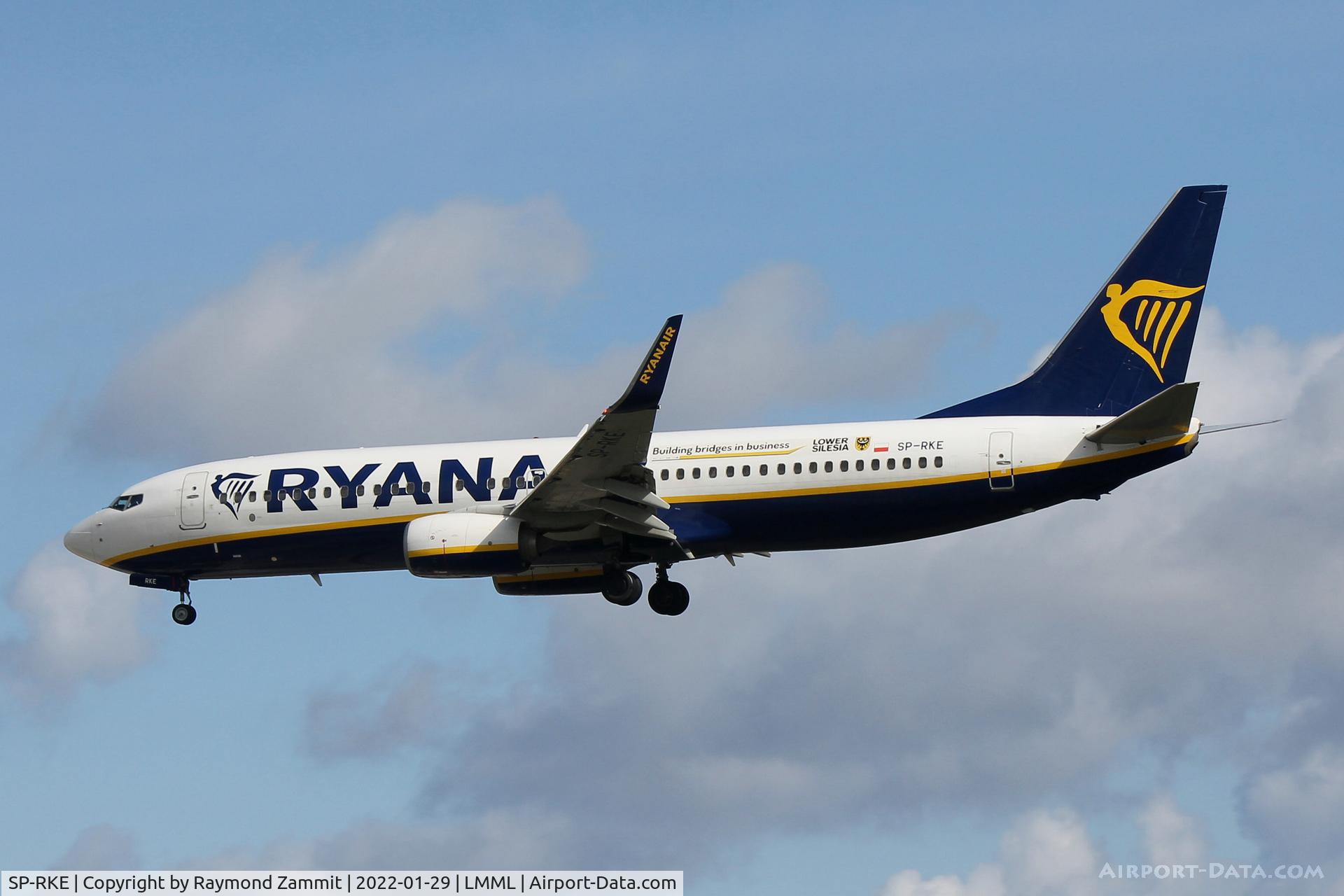 SP-RKE, 2016 Boeing 737-8AS C/N 44743, B737-800 SP-RKE Ryanair Sun