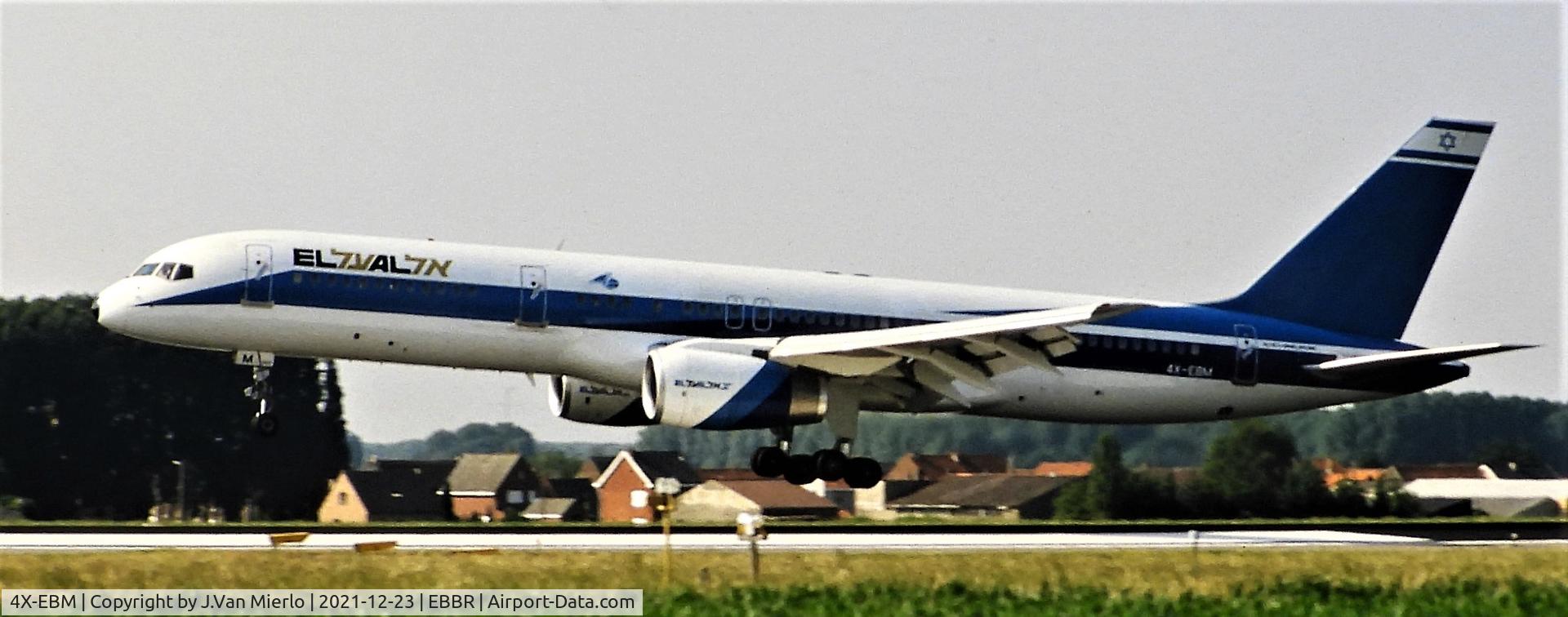 4X-EBM, 1987 Boeing 757-258 C/N 23918, Slide scan