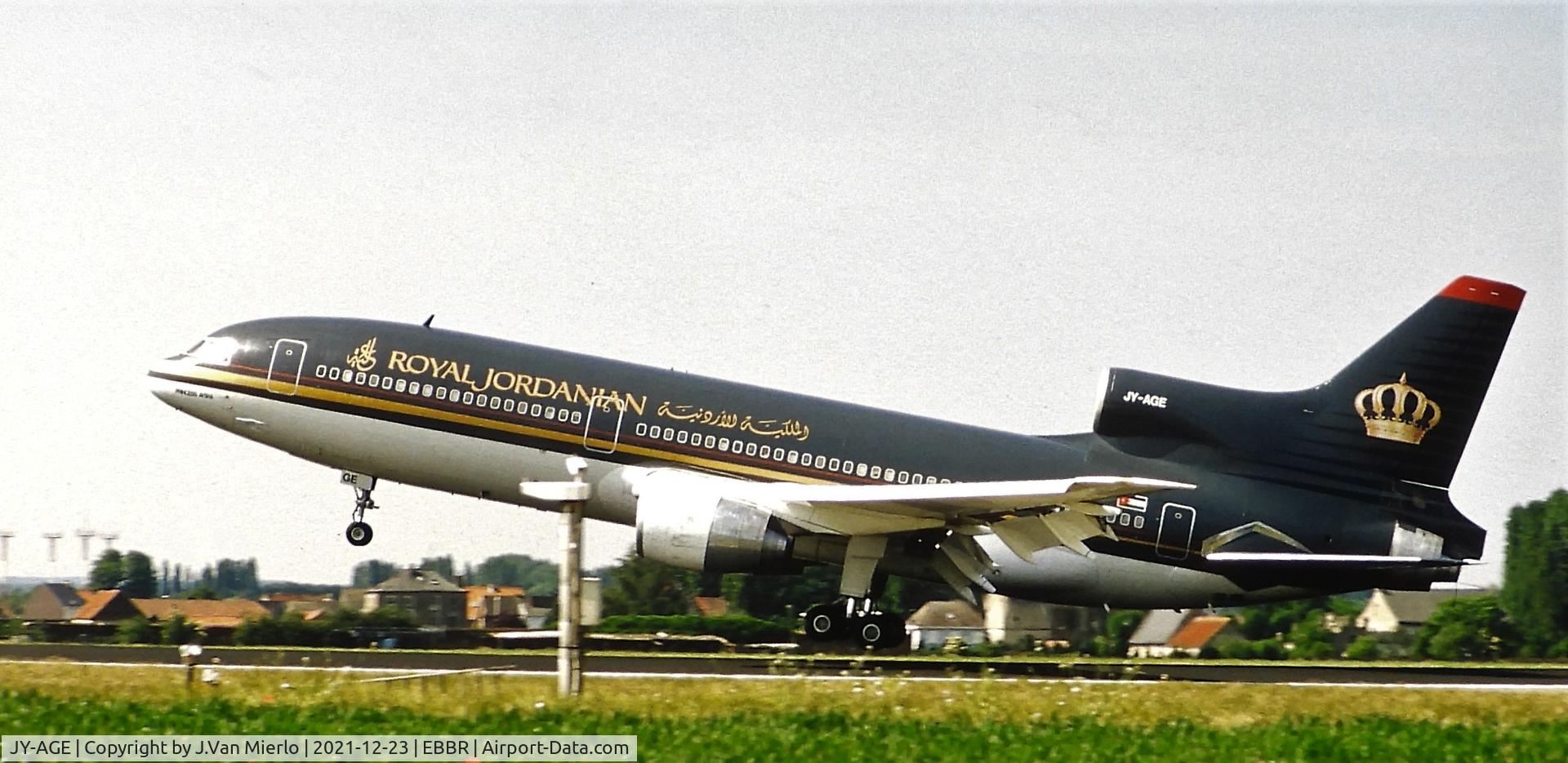 JY-AGE, 1982 Lockheed L-1011-385-3 TriStar 500 C/N 293A-1238, Slide scan