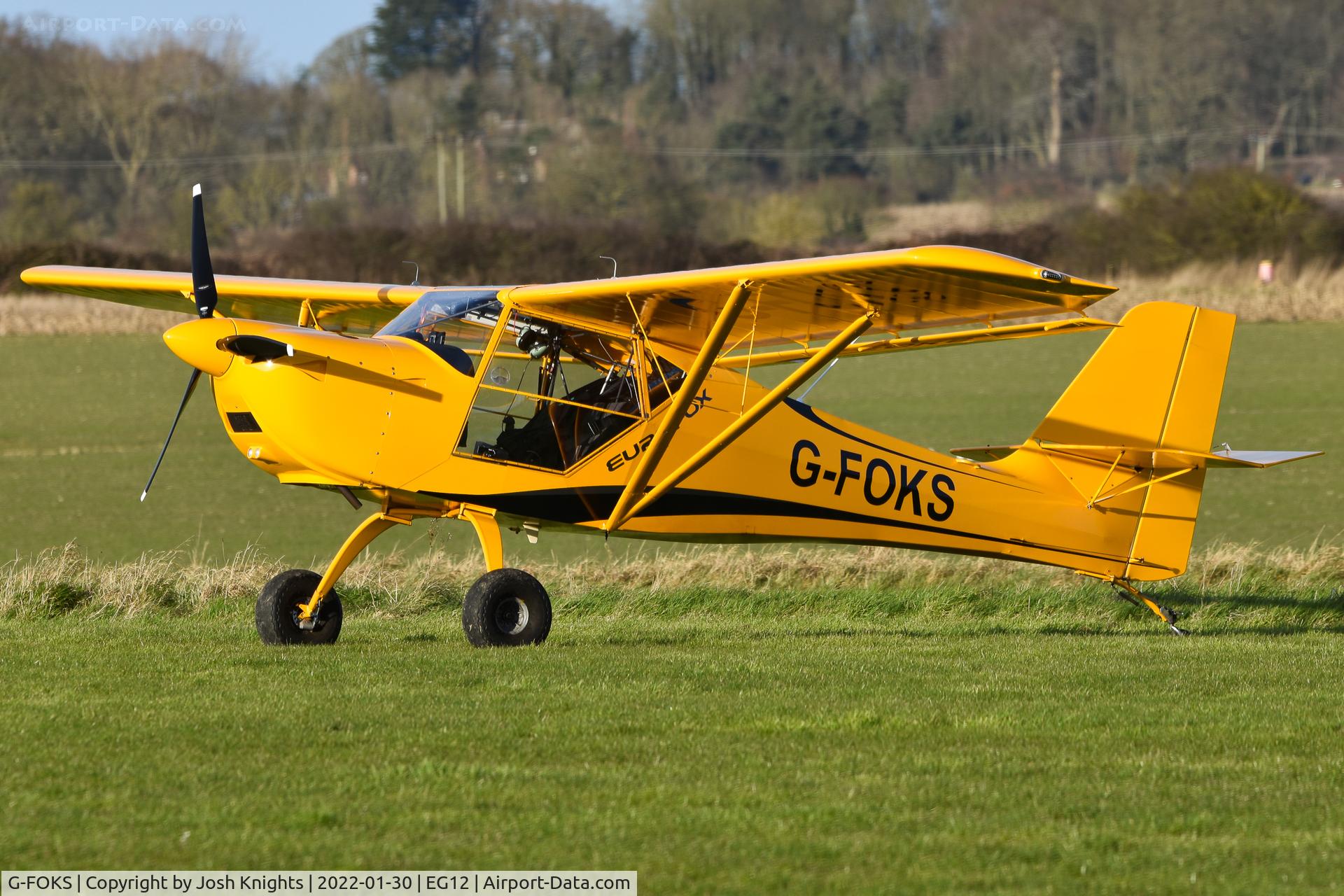 G-FOKS, 2017 AeroPro Eurofox  912(S) C/N LAA 376-15473, At Northrepps.