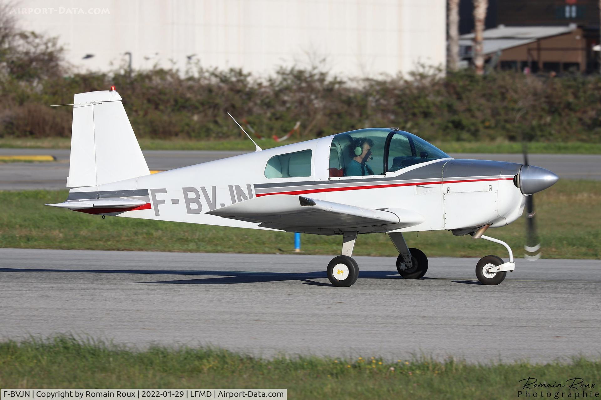 F-BVJN, Grumman American AA-1B Trainer C/N AA1B-0369, Landing
