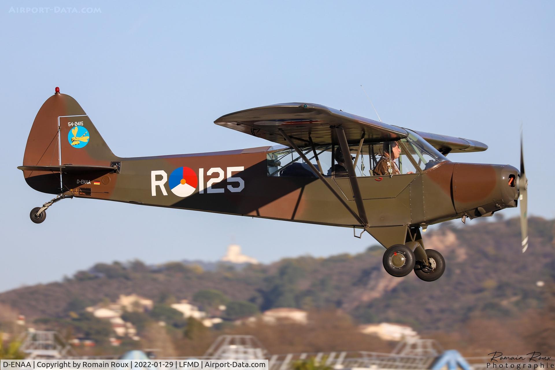 D-ENAA, 1954 Piper L-21B Super Cub (PA-18-135) C/N 18-3815, Landing