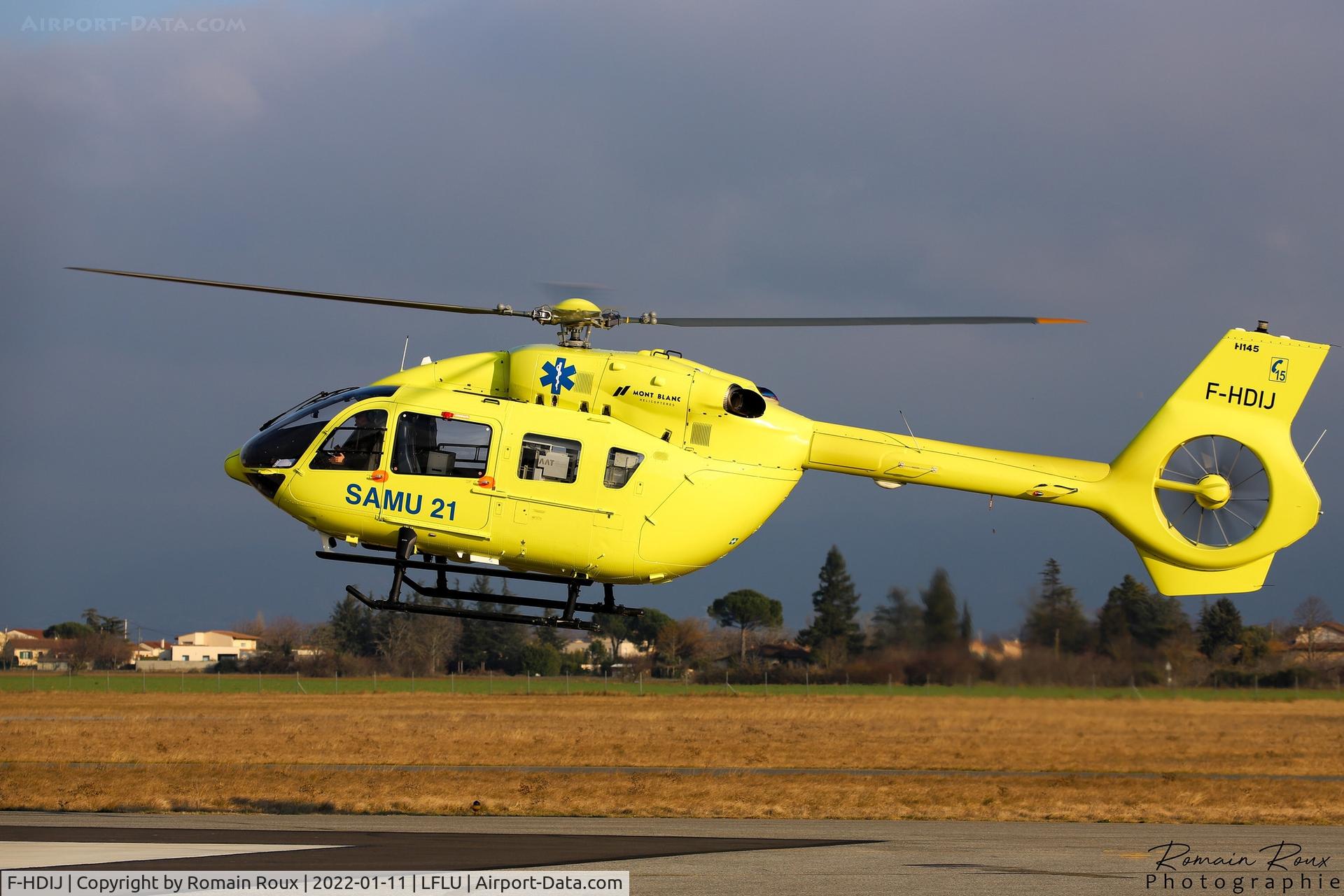 F-HDIJ, 2020 Airbus Helicopters EC-145T-2 (BK-117D-2) C/N 20352, Refuel after training