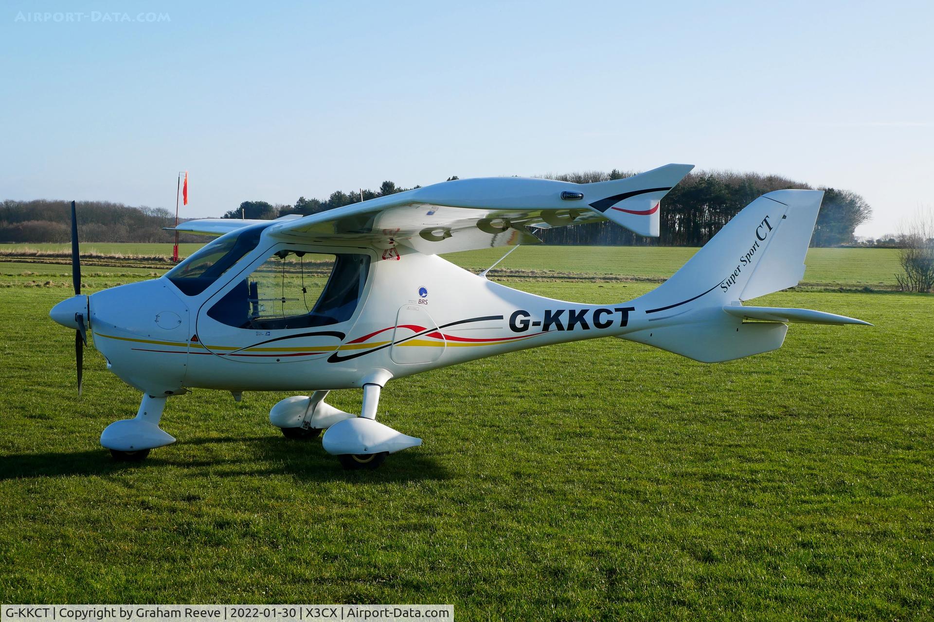 G-KKCT, 2019 Flight Design CTSL C/N E-18-10-55, Parked at Northrepps.