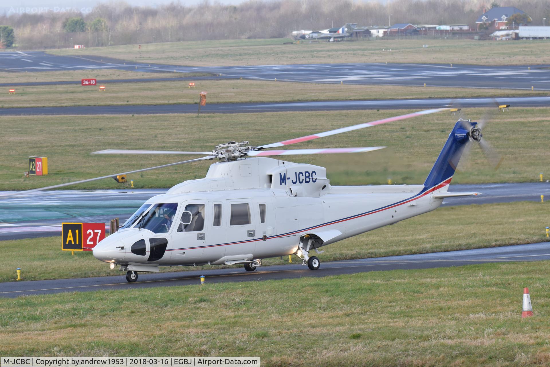M-JCBC, 2006 Sikorsky S-76C C/N 760616, M-JCBC at Gloucestershire Airport.