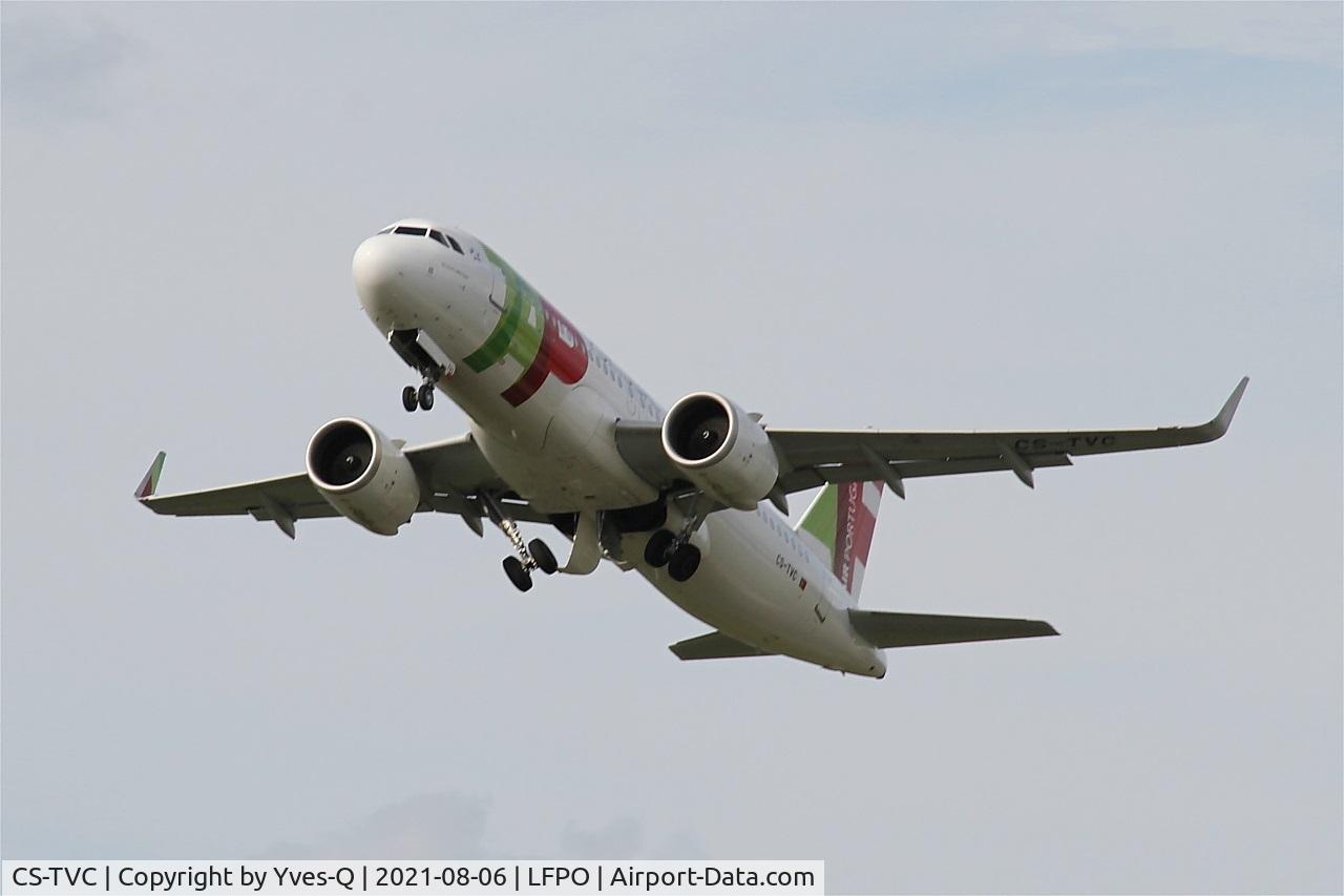 CS-TVC, 2019 Airbus A320-251NEO C/N 8831, Airbus A320-251, Take off rwy 24, Paris Orly airport (LFPO-ORY)