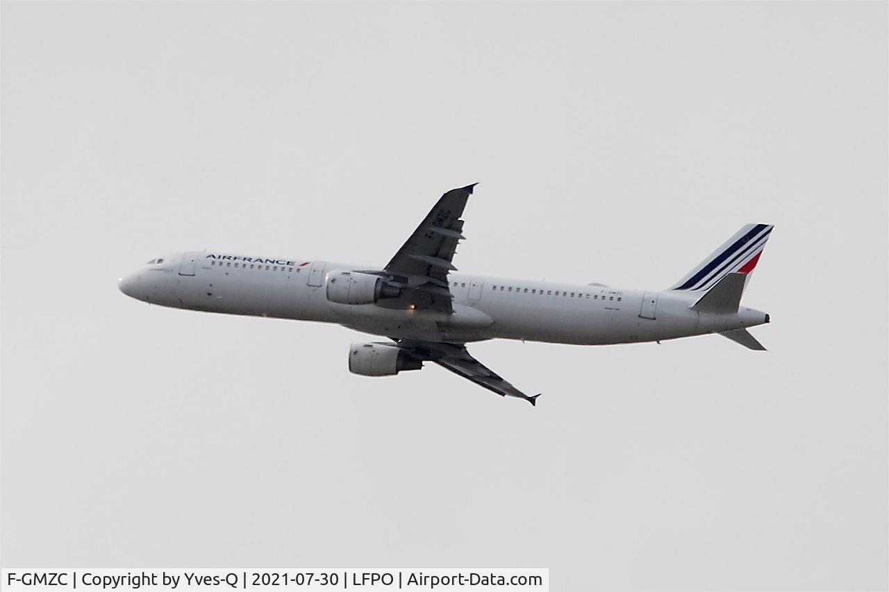 F-GMZC, 1995 Airbus A321-111 C/N 521, Airbus A321-111, Climbing from rwy 24, Paris-Orly airport (LFPO-ORY)