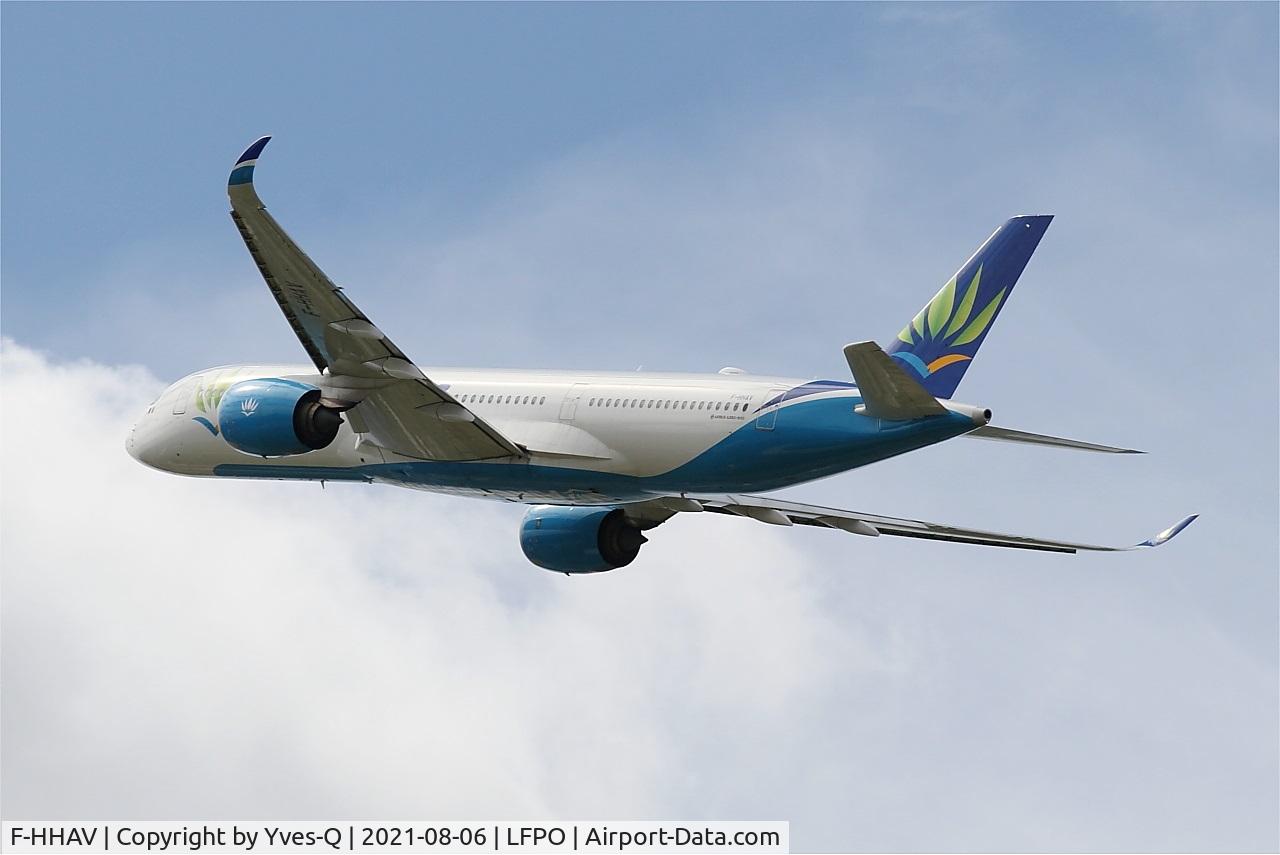 F-HHAV, 2016 Airbus A350-941 C/N 0082, Airbus A350-941, Climbing from rwy 24,Paris Orly airport (LFPO-ORY)