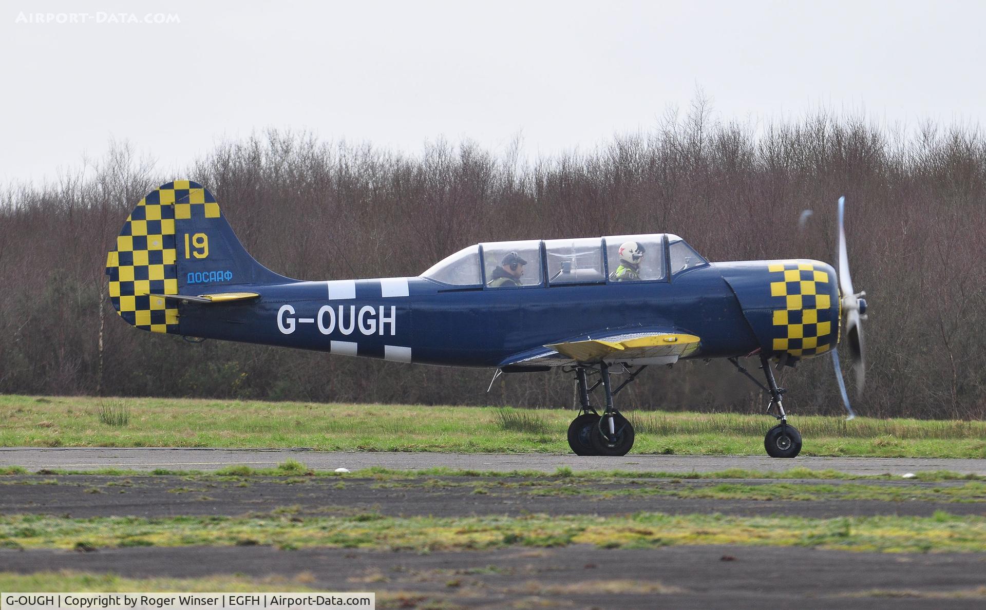 G-OUGH, 1987 Bacau Yak-52 C/N 877404, Resident Yak-52.