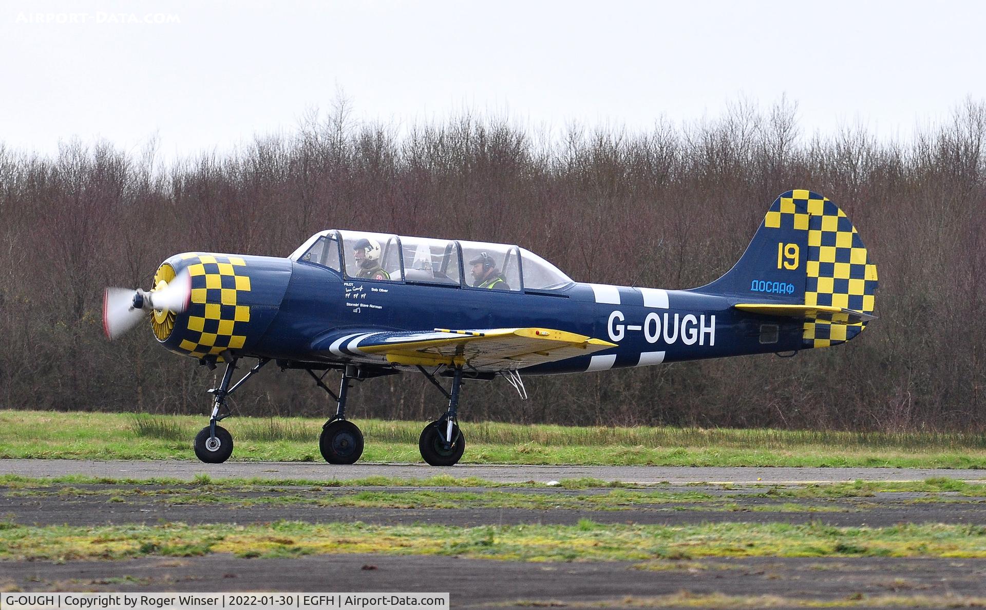 G-OUGH, 1987 Bacau Yak-52 C/N 877404, Resident Yak-52.