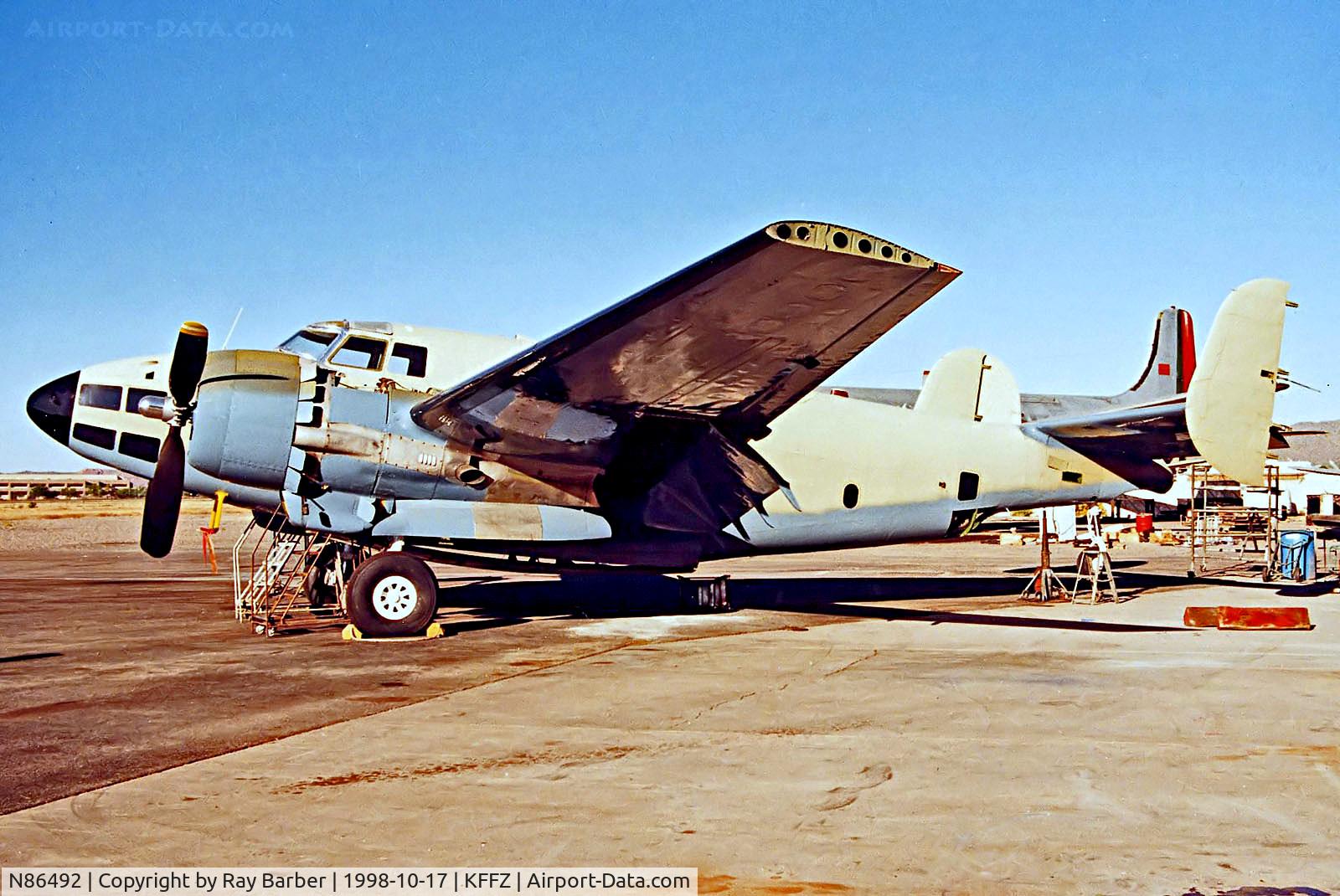 N86492, Lockheed PV-2 Harpoon C/N 15-1473, N86492   Lockheed PV-2 Harpoon [15-1473] (Commemorative Air Force-Arizona Wing)  Mesa-Falcon Field~N 17/10/1998