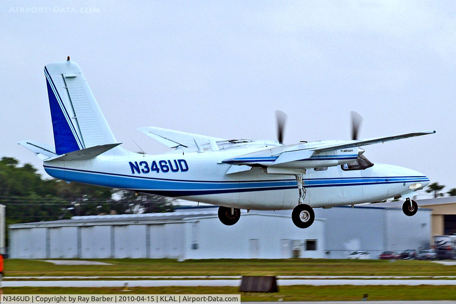 N346UD, 1965 Aero Commander 500-B C/N 1539-193, N346UD   Aero Commander 500B [1539-193] Lakeland-Linder~N 15/04/2010