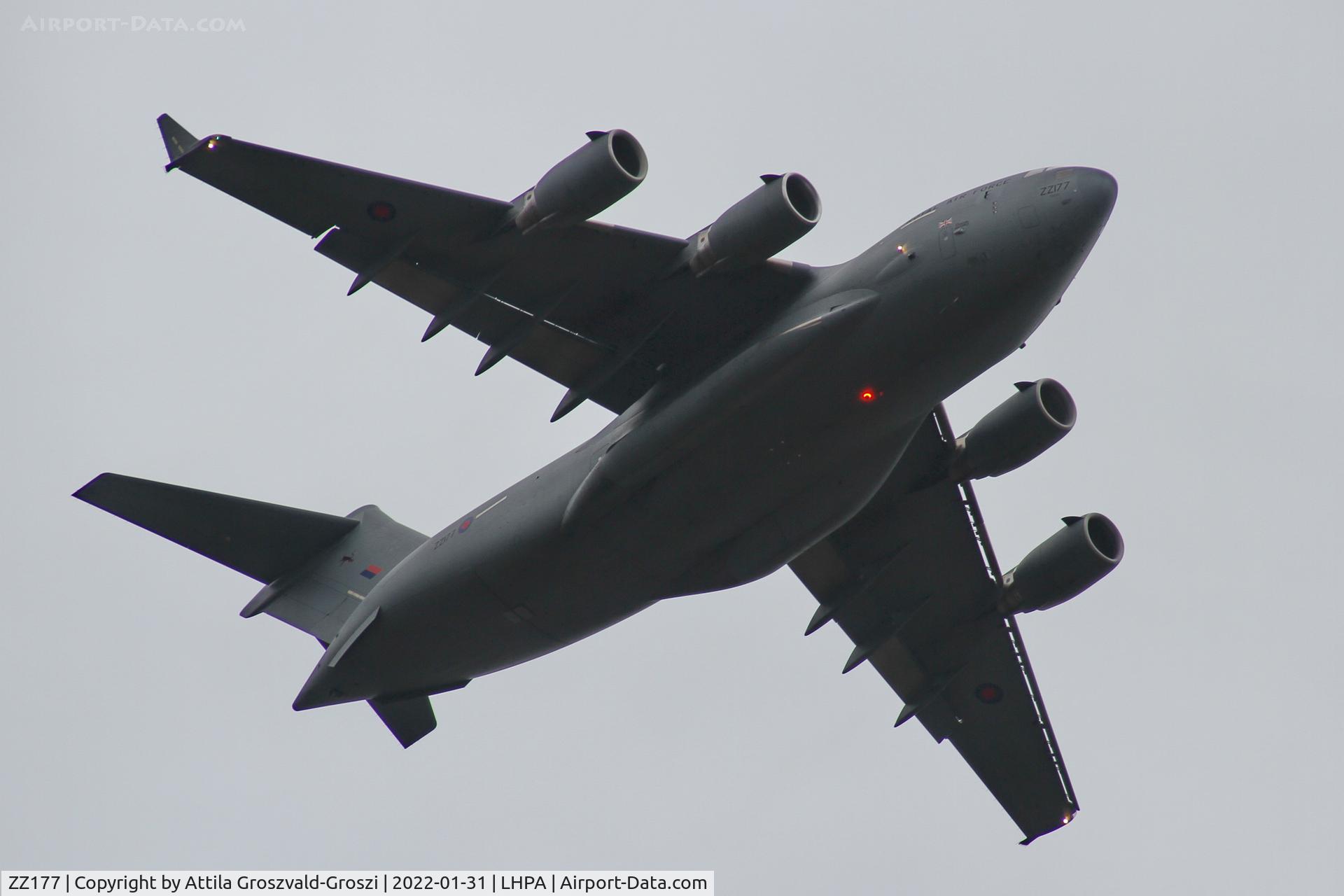 ZZ177, 2010 Boeing C-17A Globemaster III C/N F-227, LHPA - Pápa Air Base, Hungary